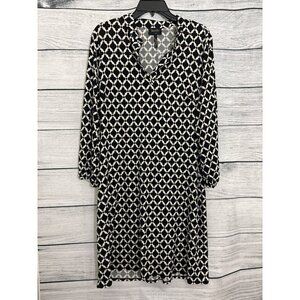 Laundry By Design Geometric Dress, Size L